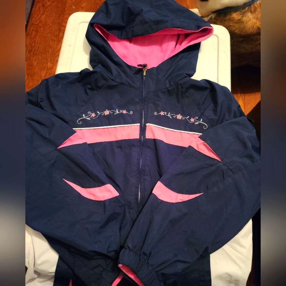 Girls REVERSIBLE jacket.